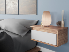 MOD. 3002 - MESA DE LUZ FLOTANTE CON 1 CAJON - comprar online