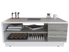 MOD. 4016 - MESA RATONA 90 CM - MELAMINA TEXTURADA - tienda online