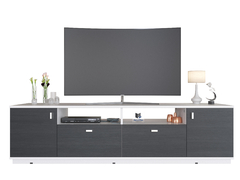 Imagen de MOD. 4012 - RACK PARA TV 1.80 - MELAMINA TEXTURADA
