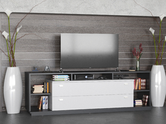 LIV000100 - COMBO RACK TV 1.80 + REPISA FLOTANTE + MESA RATONA - 4013 4016 4024 en internet