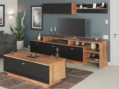 LIV000049 - COMBO RACK TV 1.80 + REPISA FLOTANTE + MESA RATONA - comprar online