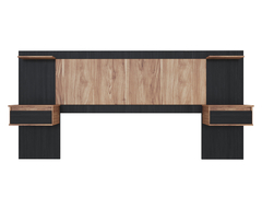 DOR000006 - COMBO RESPALDO DE CAMA + 2 MESAS DE LUZ FLOTANTE - 3003 3002 x2 - Muebles PSH