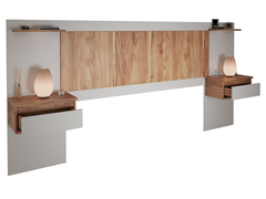 DOR000006 - COMBO RESPALDO DE CAMA + 2 MESAS DE LUZ FLOTANTE - 3003 3002 x2 - tienda online