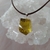Imagem do Colar de Green Gold com Fecho de Prata