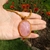 Colar Quartzo Rosa em Macramê - loja online