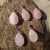 Colar Quartzo Rosa Facetado com Fecho de Prata - comprar online