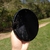 Espelho de Obsidiana Negra Prateada 299 g - Natupyar Cristais e Artes