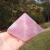 Pirâmide de Quartzo Rosa 363 g - comprar online