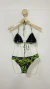 BIQUÍNI VERDE ESTAMPADO - TAM GG - comprar online