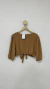 CROPPED MARROM - TAM G - comprar online