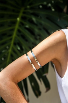 BRAZALETE MARIMBA SILVER - NÁCALA