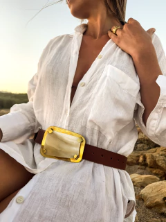 CINTO ZAFRA CHOCOLATE - tienda online