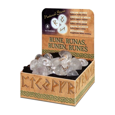 Runas de Cristal de Roca Lo Scarabeo