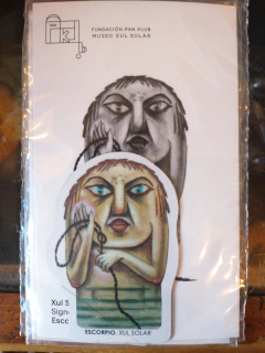 Imán del Zodíaco by Xul Solar: ESCORPIO