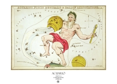 Lámina Constelación Acuario - comprar online