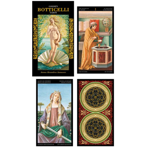 Tarot Botticelli Golden