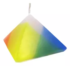 Vela Alquímica Pirámide 7 Colores - comprar online