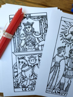 ARCANOS MAYORES PARA PINTAR