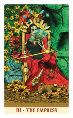 Tarot Mini Santa Muerte en internet