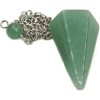 Péndulo de Cuarzo Verde