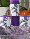 Velón Alquímico Violeta - Fuente de Cambio