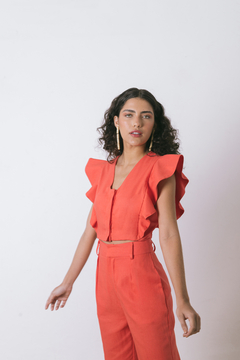Cropped Avoante Rosa - comprar online