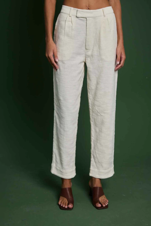 Calça Balanço com Textura Off