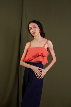 Cropped Cacho Rosa - comprar online
