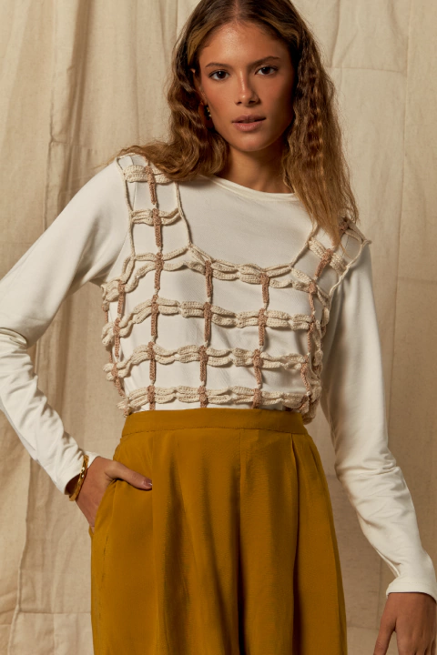 Blusa Libélula(sob encomenda)