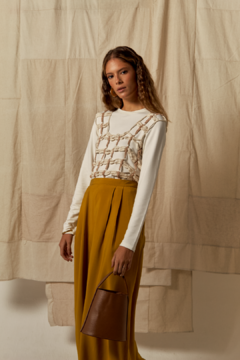 Calça Quintal Mostarda - comprar online