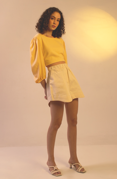 Cropped Jatobá Amarelo - comprar online