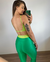 Conjunto Canelado de Compressão | Verde Bandeira + Verde Citrus - comprar online