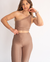 Conjunto Canelado de Compressão | Cappuccino - loja online