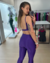 Conjunto Canelado de Compressão | Violeta - comprar online