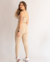Conjunto sem Costura Canelado | Bege - comprar online