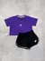 CONJUNTO NK CROPPED + SHORTS MOLETINHO na internet