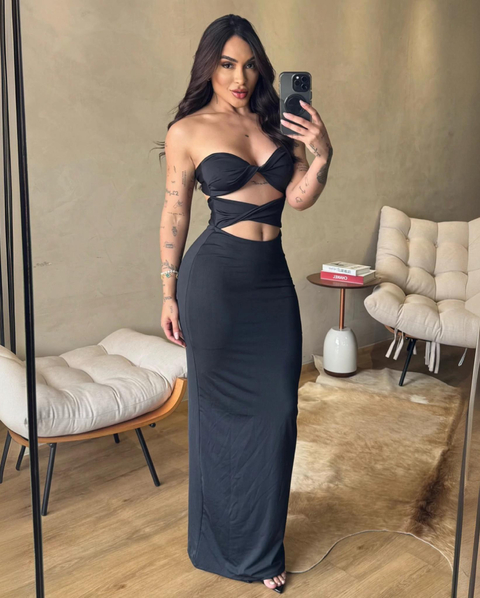 VESTIDO LONGO SERENA - comprar online