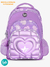 MOCHILA FOOTY ESPALDA 18" - LUZ LED / SUPER HEARTH / LILA