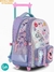 MOCHILA C/CARRO FOOTY 18 PULGADAS - / HAPPY SMILE / PLATA y LILA en internet