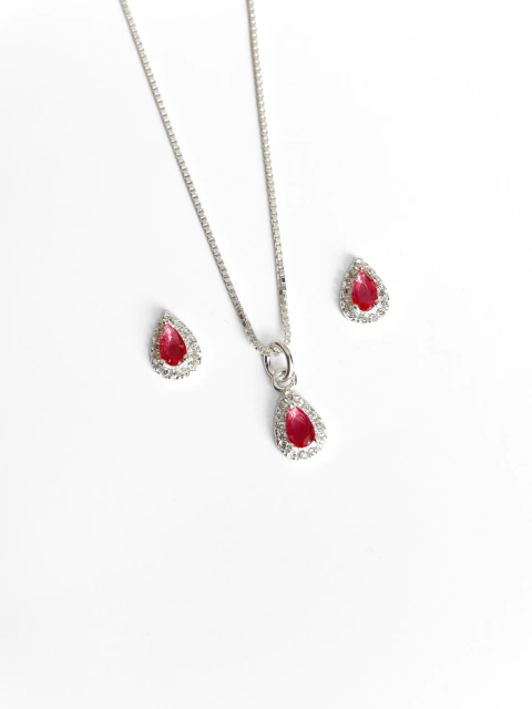 Conjunto Gota Rosa - comprar online