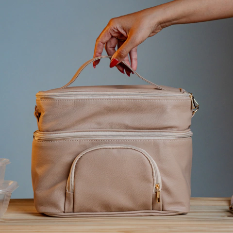Bolsa Térmica Dupla Laila Nude - comprar online