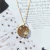 Collar Medalla Cielo Dore - comprar online