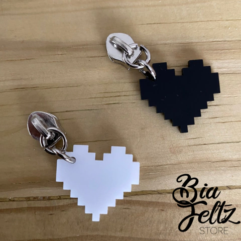 Cursor Coração Pixel - Unidade