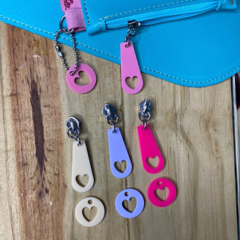 Cursor Parzinho coração vazado - valor do par