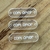 Plaquinha acrílico COM AMOR 1 cm x 3 cm - 20 un - comprar online
