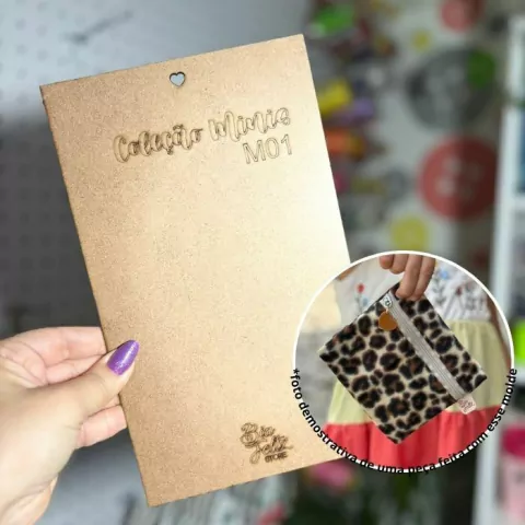 Molde em MDF - M01 - Coleção Minis