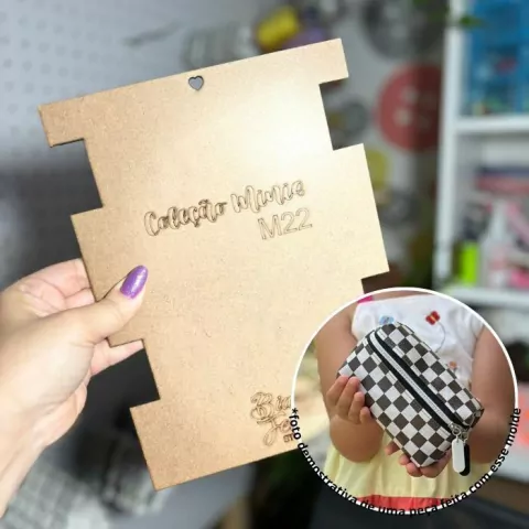 Molde em MDF - M22 - Coleção Minis