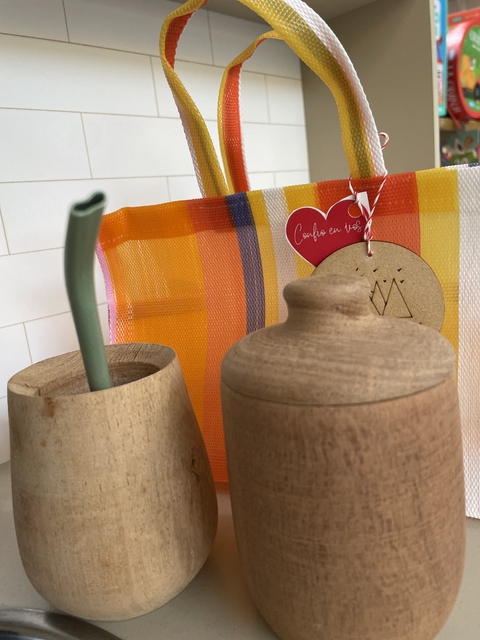 Juego de mate de madera