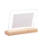 PORTA RETRATO DE MADEIRA PINUS E VIDRO HORIZONTAL - Cutie Home Decor ®