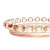 CJ DE 4 PRATOS DE CRISTAL PEARL ÂMBAR 10CM na internet